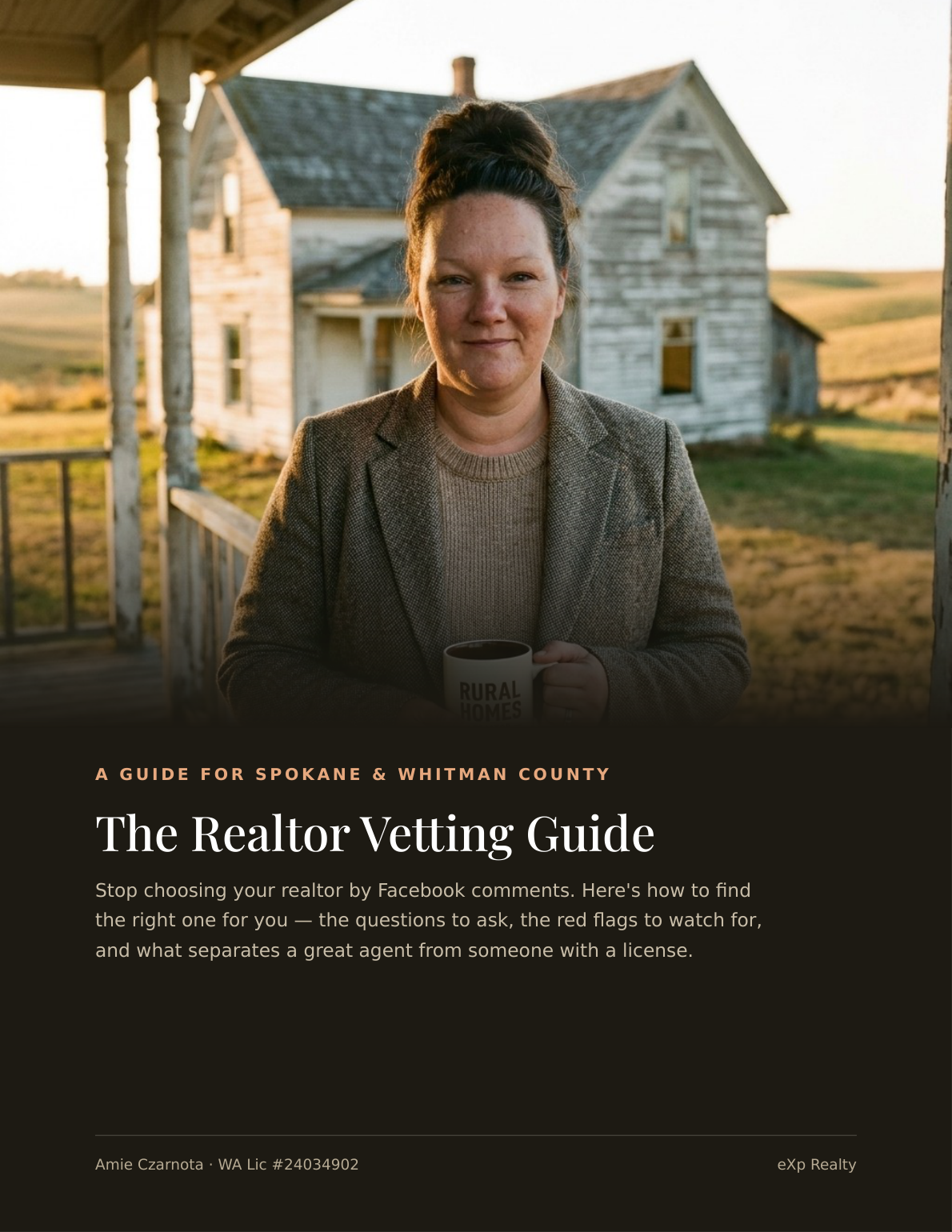 Cover of The Realtor Vetting Guide by Amie Czarnota